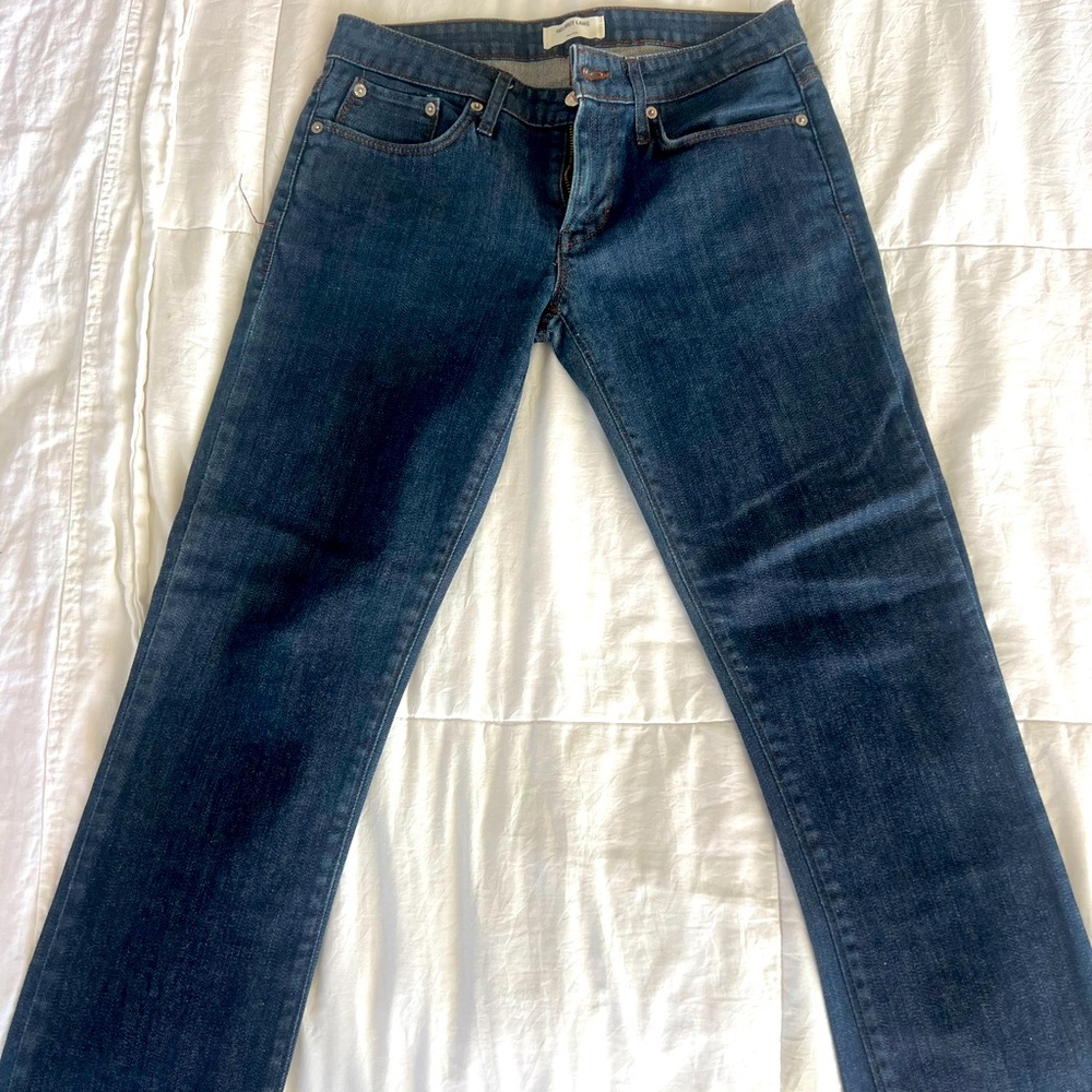 Helmet Lang Cropped Jeans